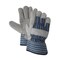 Magid Leather Palm Gloves, Wing Thumb, Gray, 2XL, 12 PK TB655EJJ - alternate 1